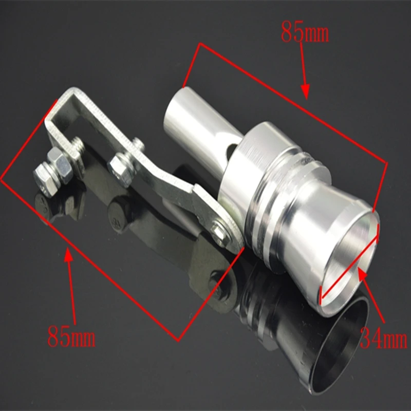 Выхлопной сигнал для мотоцикла автомобиля поддельный турбо свисток звуковой