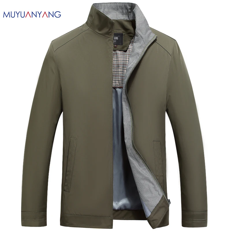Mu Yuan Yang осенне-зимние мужские повседневные куртки пальто Мужская модная мужская