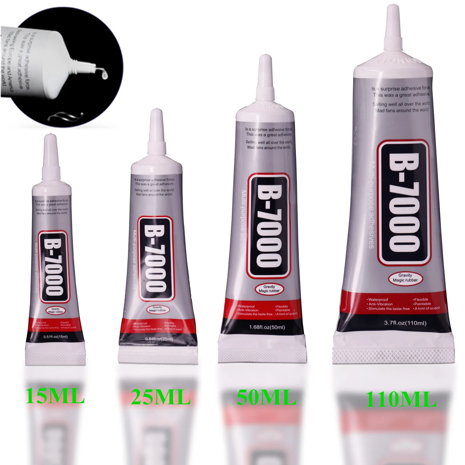 15 мл b7000 Многофункциональный Супер жидкий клей для ногтей из эпоксидной смолы DIY