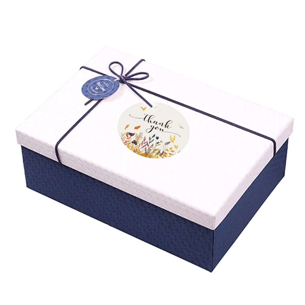 

1 Roll Creative Tag Sticker Gift Wrapping Decal Delicate Thank You Label