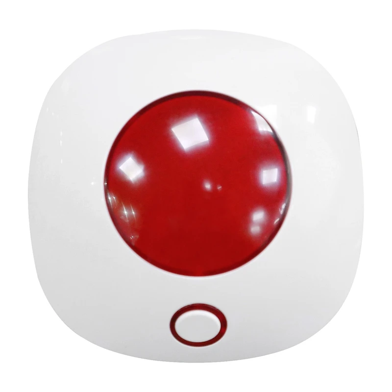 Беспроводная сигнализация сирены безопасности звуковая светильник вая хост 110