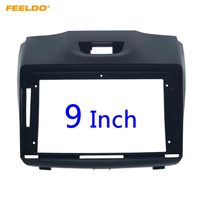 Автомобильная рамка 2DIN FEELDO для Isuzu D-Max MU-X Holden Colorado Chevrolet Stereo CD/DVD лицевая панель