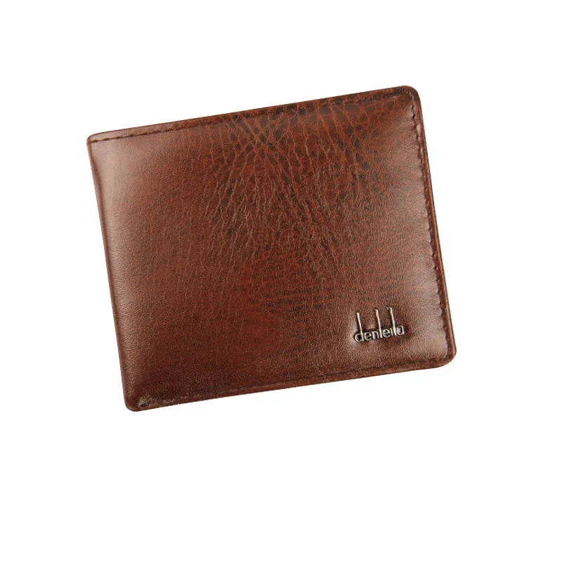 

Men Bifold Business Leather Wallet ID Credit Card Holder Purse Pockets Bag carteira portfel purse