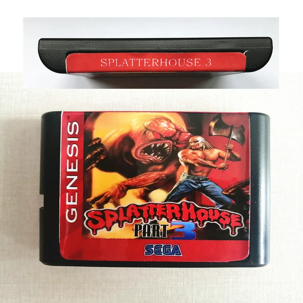 Splatter House Part 3 For-16 bit MD Games картридж для консоли MegaDrive Genesis | Электроника