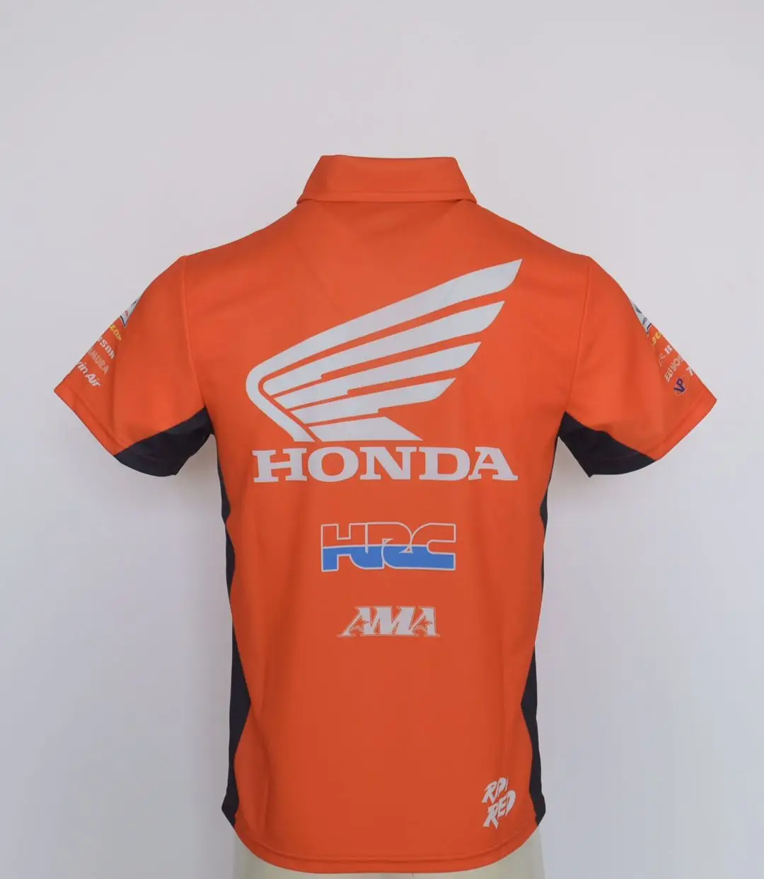 Уличная езда на мотоцикле Быстросохнущий короткий рукав для Honda HRC Мотокросс