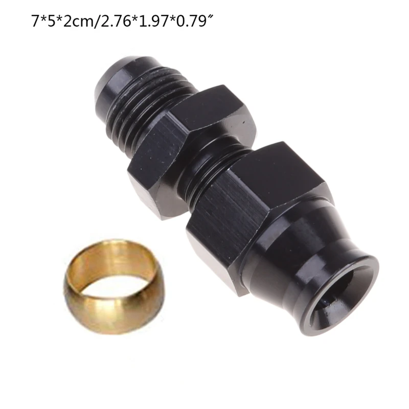 Алюминиевая топливная трубка фитинг Φ/8 5/16 Женский переходник соединительная с