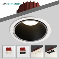 2020 stylish bedroom downlight recessed led ceiling downlight squareround aluminum high quality spot led 7w 12w ceiling lamp
