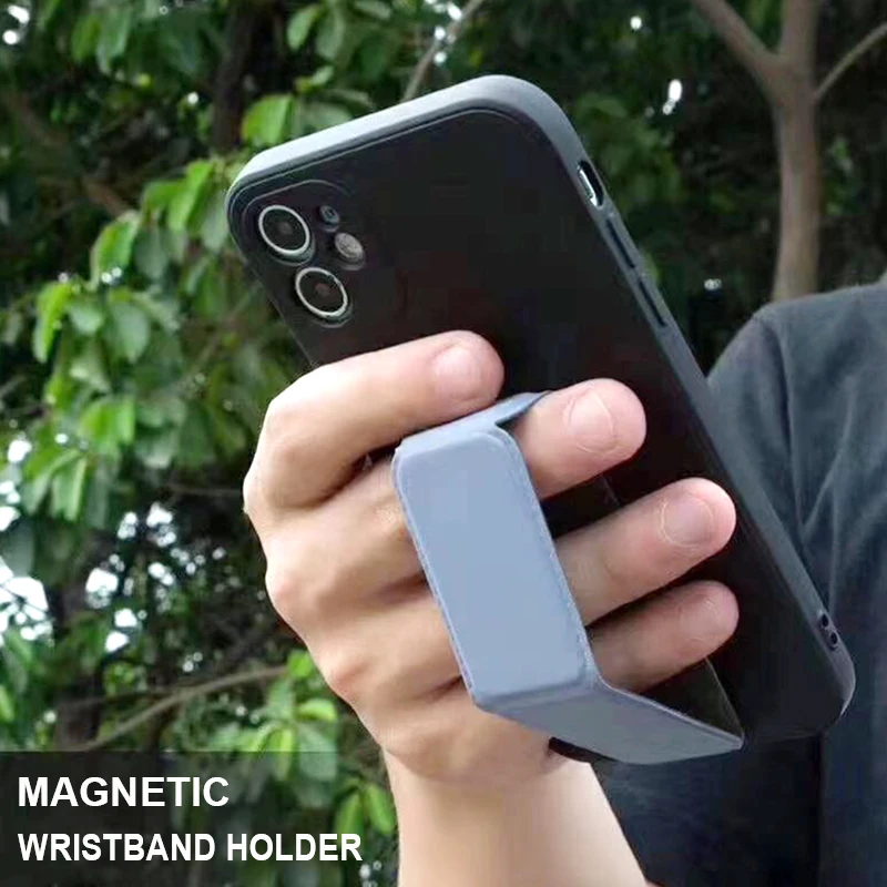 

Multifunction Finger Grip Magnetic Car Fold Invisible Mobile Phone Holder For Iphone Samsung Huawei Xiaomi Case Stand