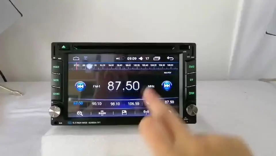 

android 7 inch universal car radio dvd player with gps