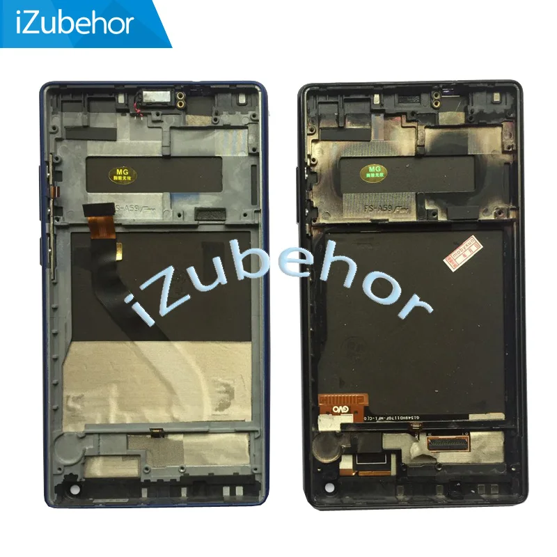 100% используется для ЖК дисплея Doogee Mix + сенсорный экран рамка в сборе запасные