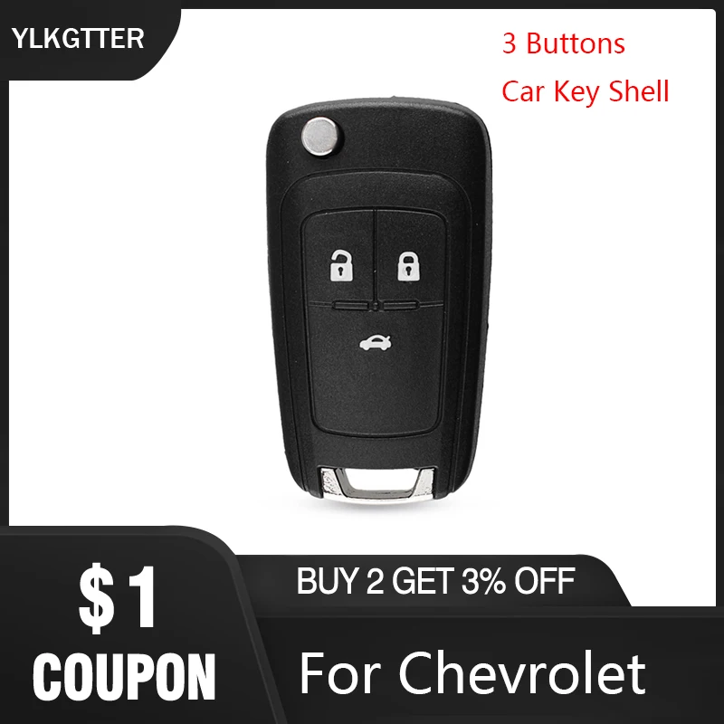 Чехол для ключей YLKGTTER Chevrolet Cruze OPEL Insignia Astra Zafira Mokka Agila Corsa Meriva складной чехол с 3