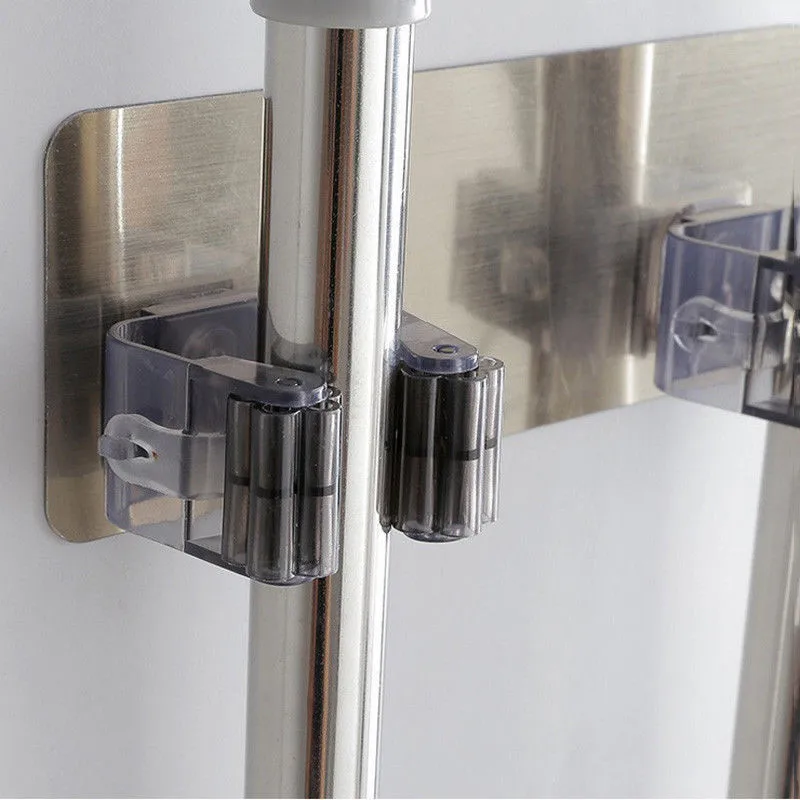 Новинка модный настенный держатель для ванной комнаты волшебный швабра и метла