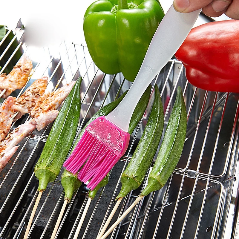 Лучше всего! Термостойкие Силиконовые кисти для барбекю еды лоток выпечки хлеба