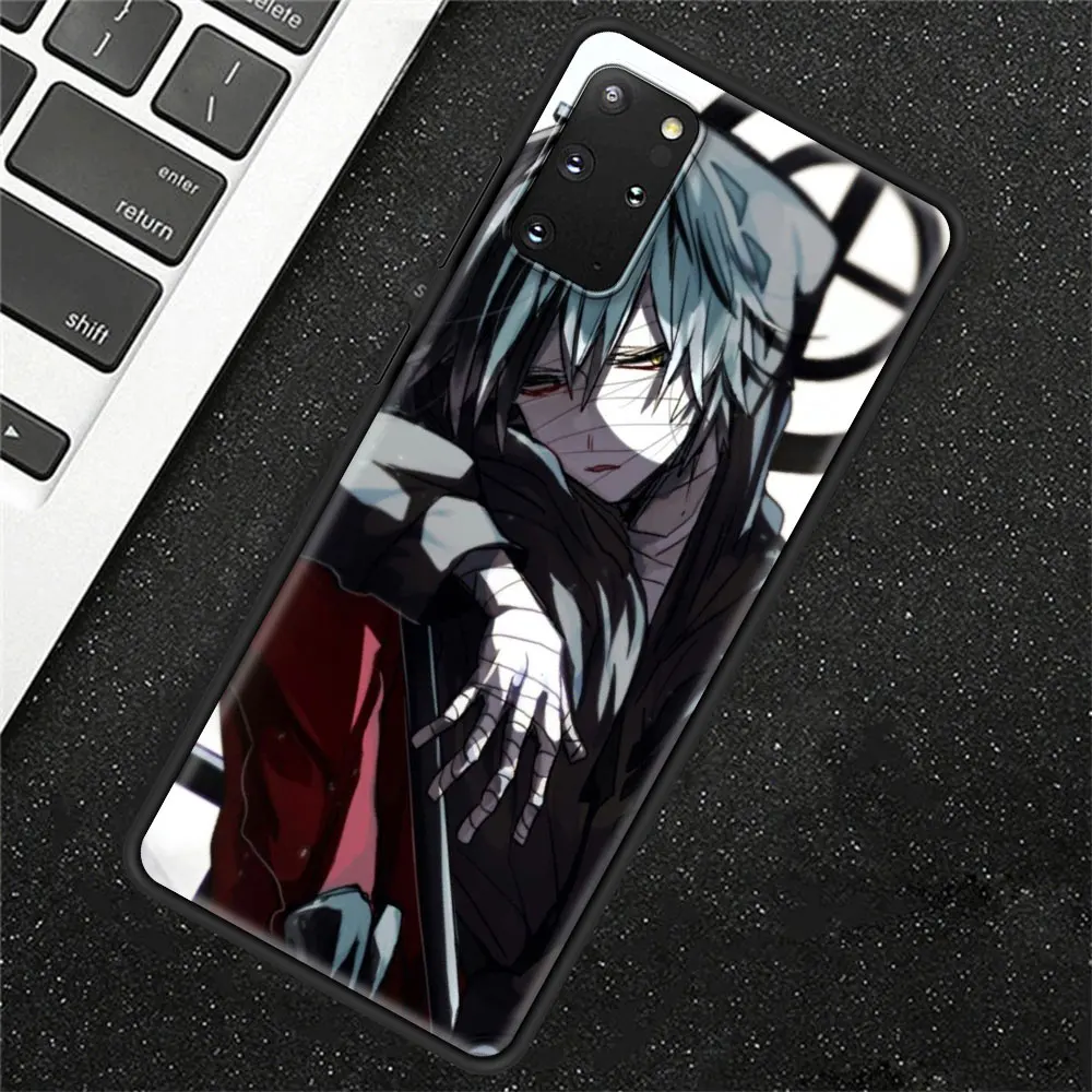 

Phone Case For Samsung Galaxy S20 Ultra FE 5G S10 Lite S9 S8 Plus S7 Edge S10e TPU Black Shell Cover Anime Tokyo Ghoul