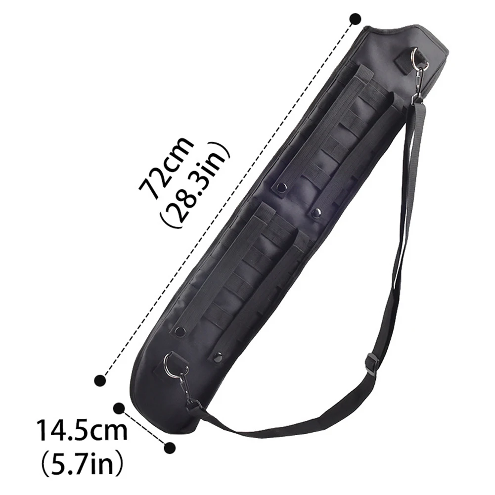 

Waterproof Outdoor Hunting Arrow Storage Pot Bow Quiver Archery Holder Bag Adjustable Portable Hunting Accessories 18x5x37cm
