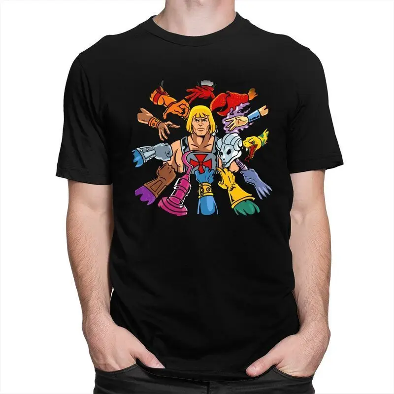 Funny He-Man Of The Universe T Shirt Men Cotton Tee Tops Tshirt New Arrivals Printed Graphic T-Shirt for Men