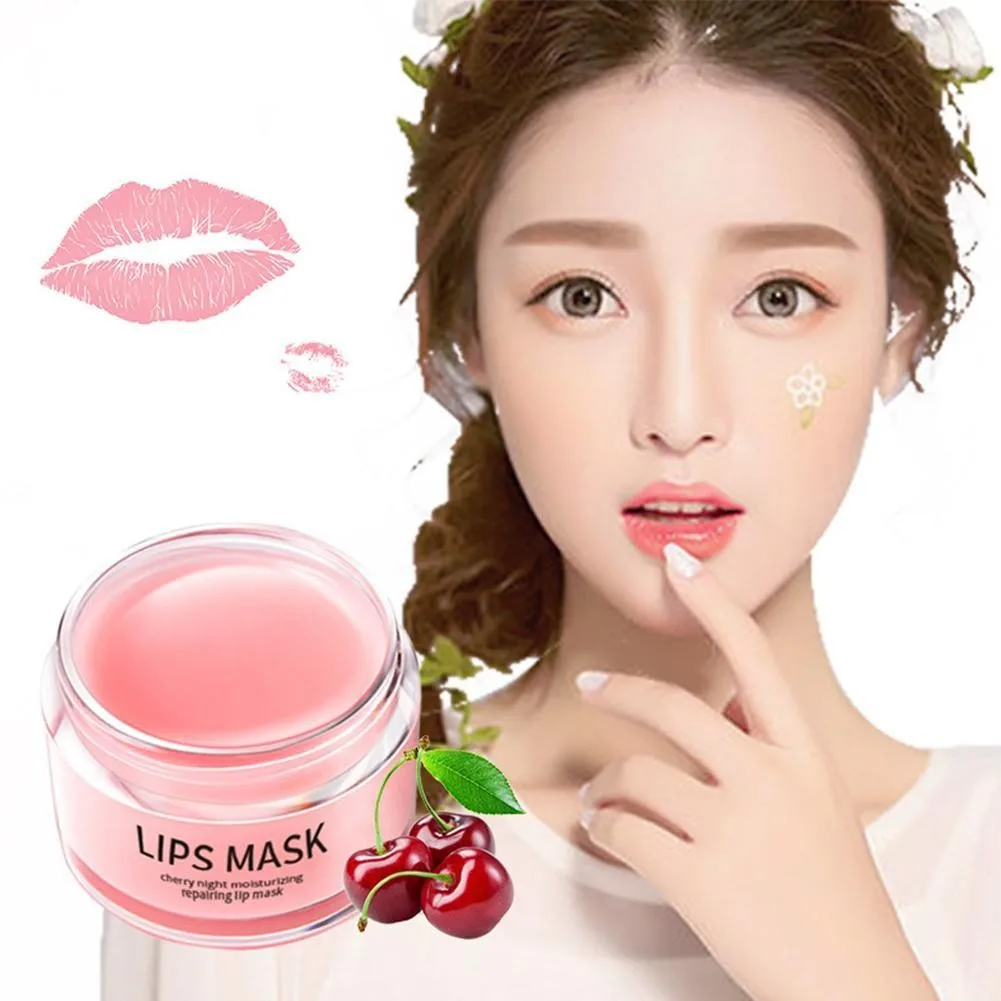 

Nourish Lip Sleeping Mask Hydrating Moisturizer Essence Lips Cream Anti Dry Smoothing Protect Lips Care