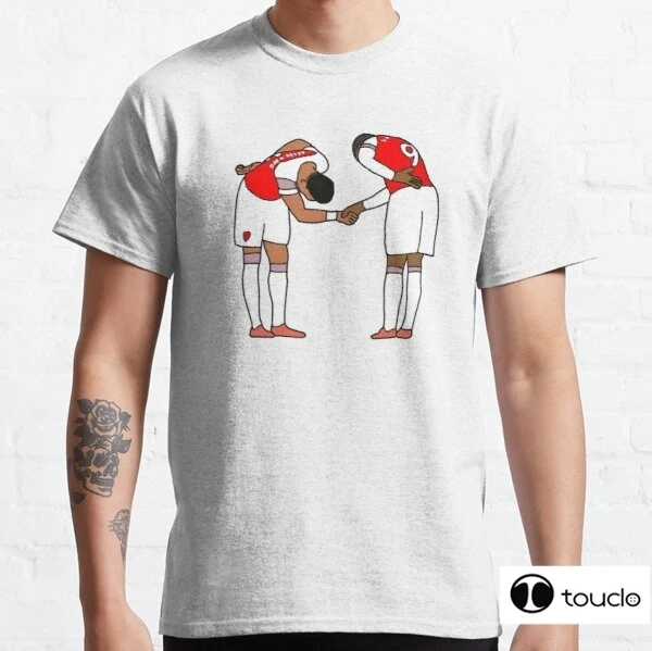 

Aubameyang And Lacazette 100% Cotton Summer Men T Shirts Casual Khabib Men Tshirt Male Cool T-Shirt Khabib Tee Shirt Unisex