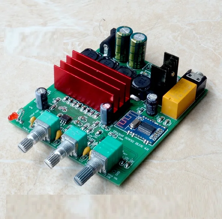 

DP3 TPA3116D2 2.0 Digital power amplifier plate 50W*2 Bluetooth 4.2