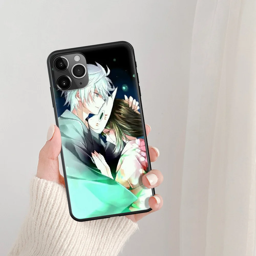 

Hotarubi No Mori Phone Case For IPhone 5 5S SE 5C 6 6S 7 8 Plus X XS XR 11 12 Mini Pro Max 2020 black Etui Fashion Shell Soft