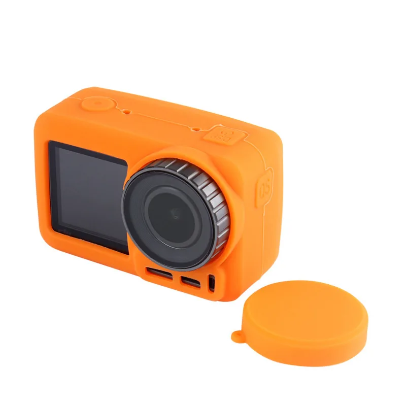 silicone protective cover for dajiang lingmou osmo action waterproof sports camera body christmas gift free global shipping