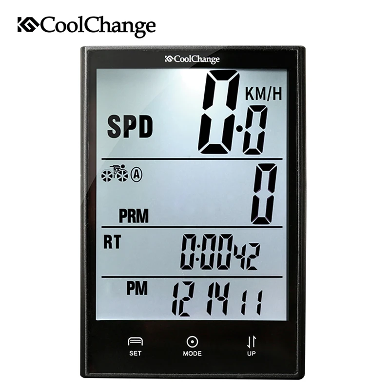 Компьютер CoolChange для велосипеда проводной беспроводной водонепроницаемый