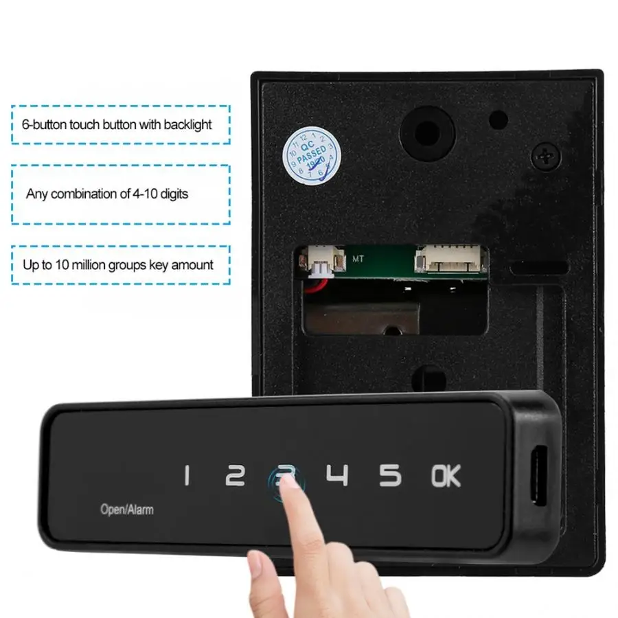 Интеллигентая (ый) цифровые электронные шесть замком безопасности шкаф замок с