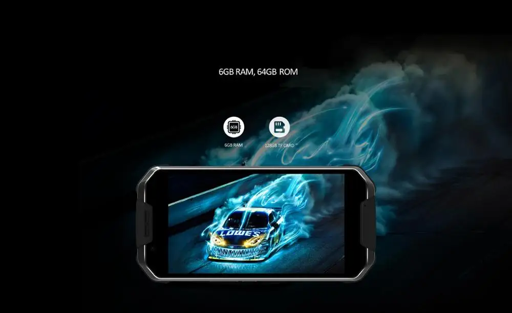 AGM X2 SE Android 7,1 прочный смартфон 6+ 64G 5," AMOLED экран IP68 водонепроницаемый 6000 мАч две sim-карты 16,0 Мп фронтальная камера