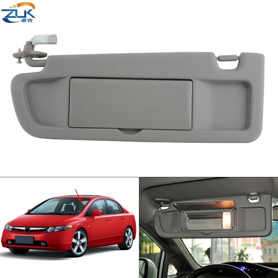 Солнцезащитный козырек для HONDA CIVIC FA1 FD1 FD2 2006 2007 2008 2009 2010 2011 левшей машины|Козырьки
