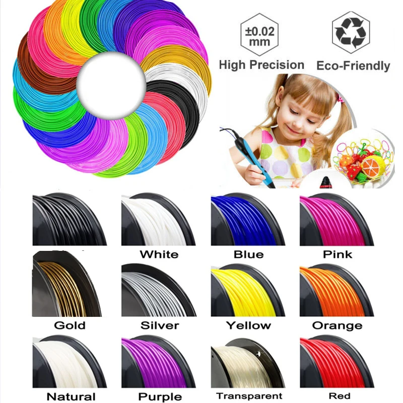 

Polymer Properties PLA Filaments Various Colours 5m/50m Lengths 1Pack/10Pack