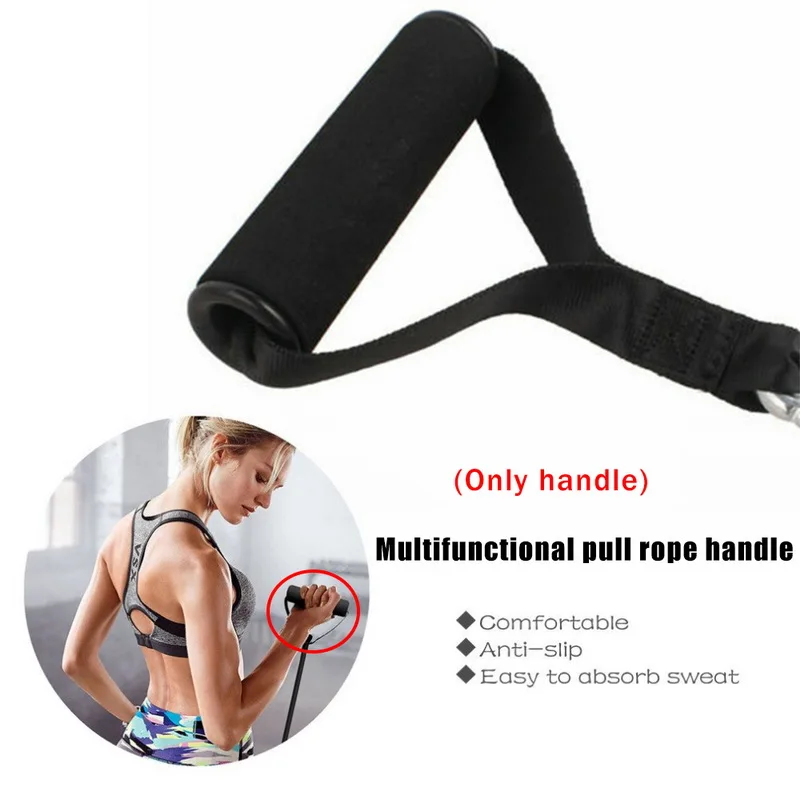 Трос ручка кабель сопротивление лента ручки крепление сверхмощный упражнения d