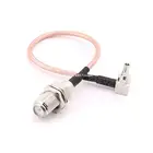 Гнездовой разъем типа F К CRC9, прямоугольный кабель RG316, 15 см, для модема huawei, Прямая поставка