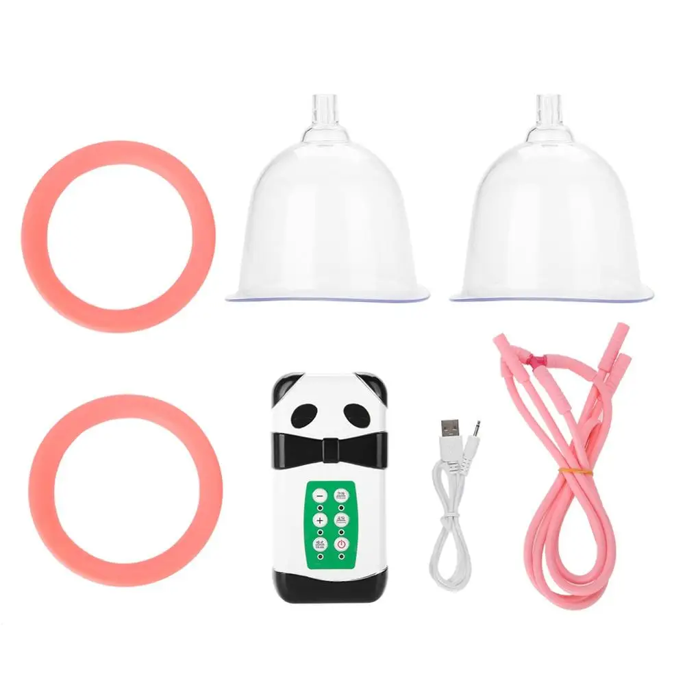

USB Electric Vacuum Breast Enhancement Machines Prevent Breast Deformation Sagging Shaped Bodys Chest Massager Doubles Cups New