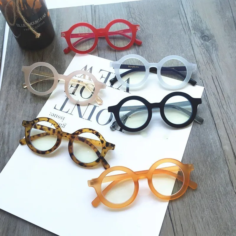 Высокое качество детский анти синий светильник очки милый оправа для очков