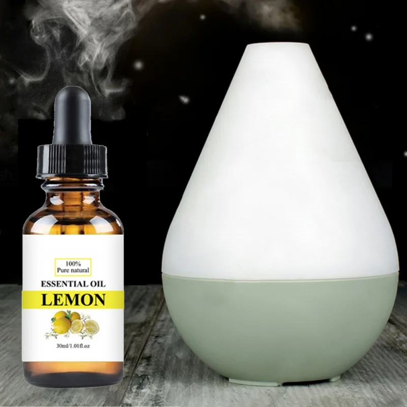 

Lemon Essential Oil Brightening Moisturizing Facial Essence Relieve Stress Aromatherapy Oil 30ml