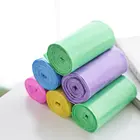 Вместительные разноцветные мешки для мусора, размеры 45 х50 см, для ванной, спальни, офиса, яркая быстрая подставка для мусора