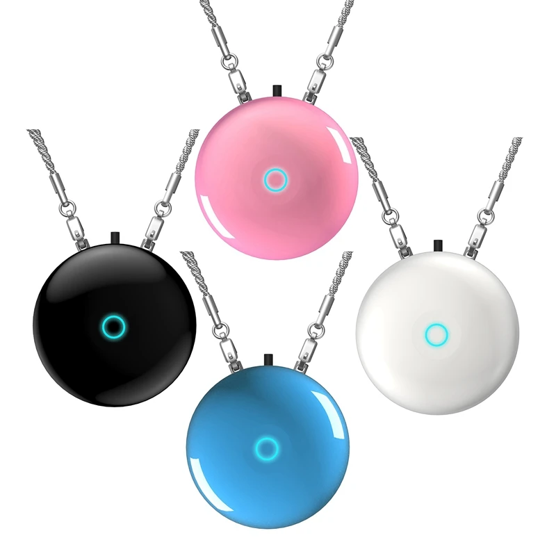 

Fashionable Personal Wearable Mini Portable Hanging Neck Air Purifier Negative Ion Purifier