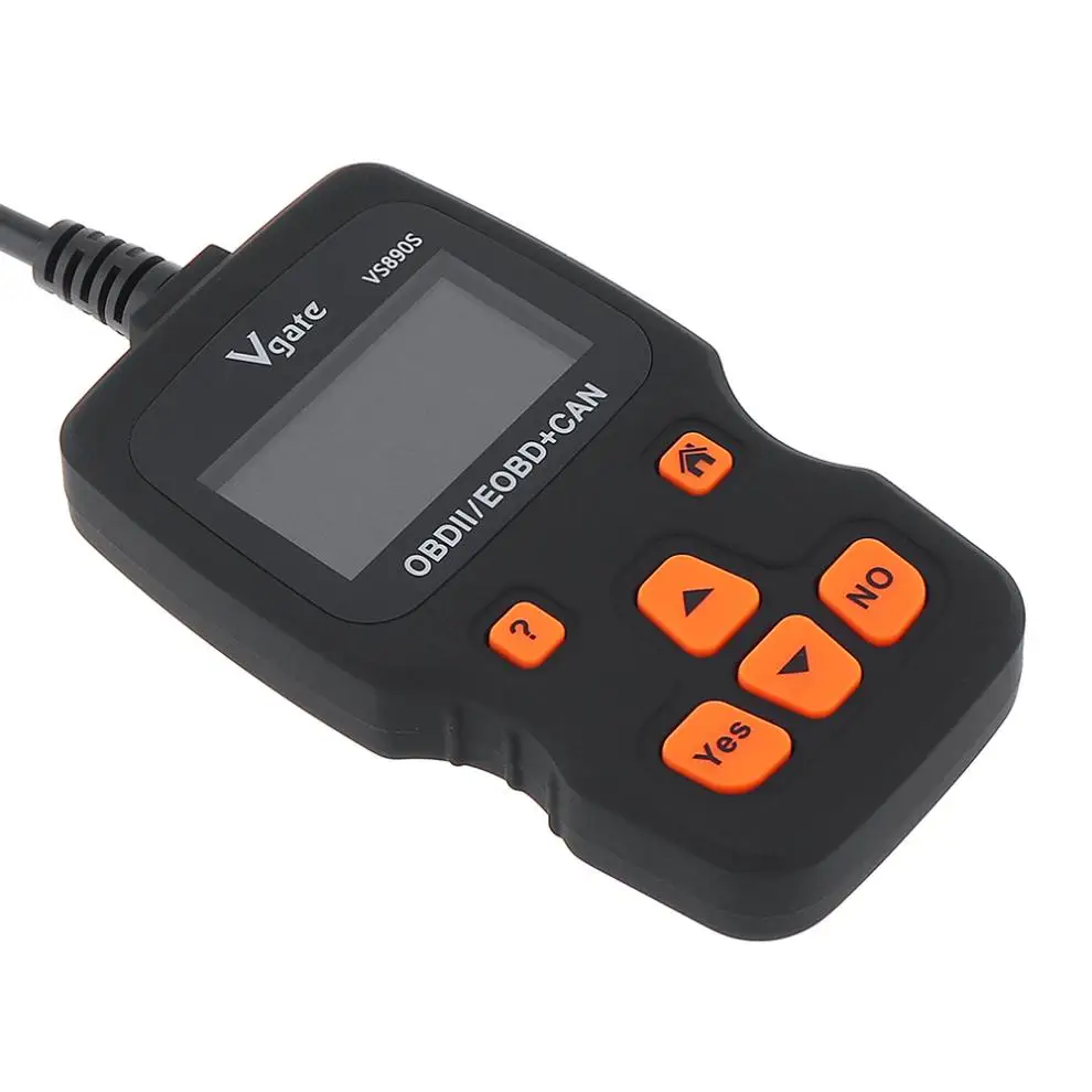 VGATE VS890 универсальный OBD2 / EOBD + CAN автомобильный считыватель кодов автоматический