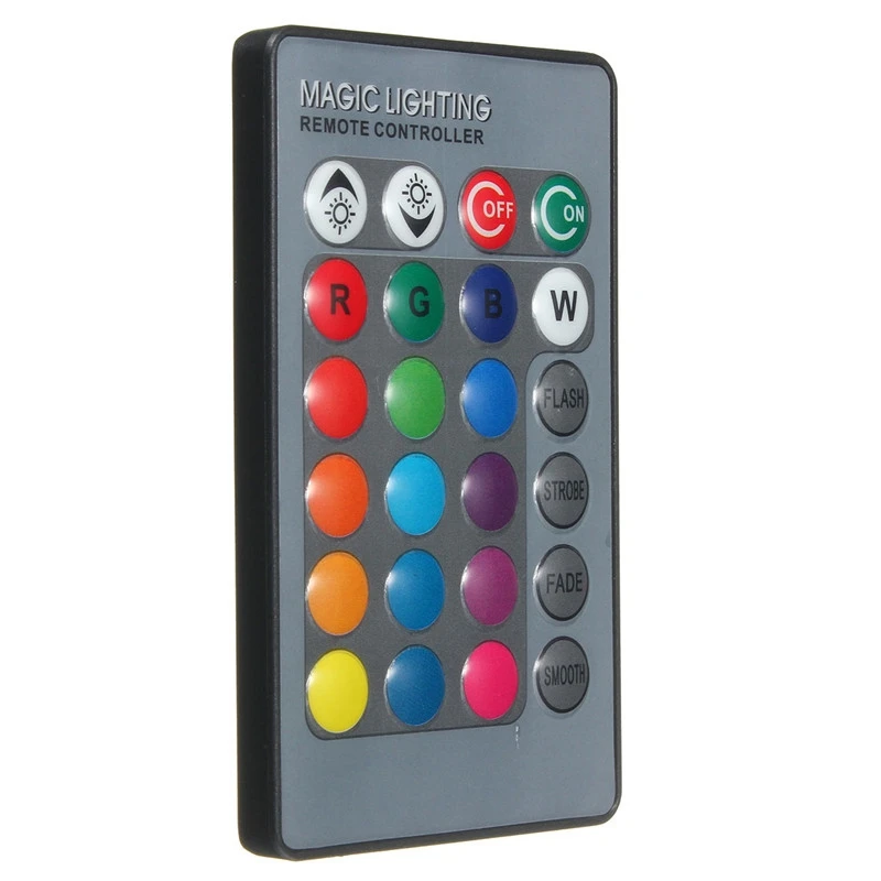 Мини RGB ИК беспроводной пульт дистанционного управления 1 шт. 24 клавиши для