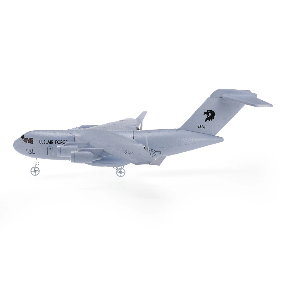 373mm размах крыльев RC самолет 2 4 ГГц 2CH транспортный EPP с гироскопом RTF неподвижным