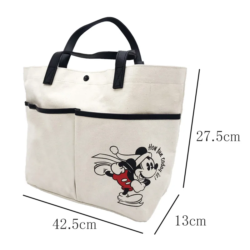 Disney Микки Маус сумка 2019 Мультяшные женские сумки через плечо Большая