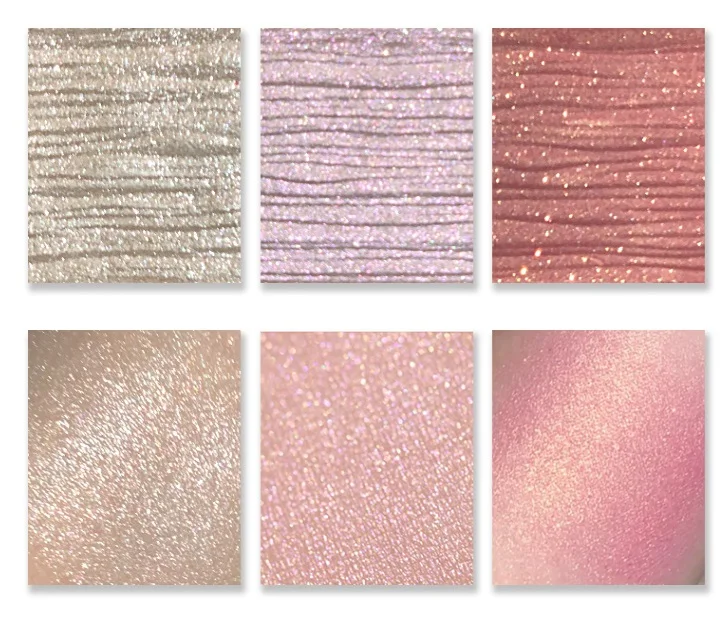 Хайлайтер Палетка для лица 3 цвета|Бронзеры и хайлайтеры| |