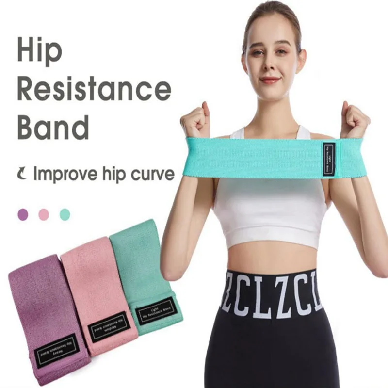 

Workout Fitness Hip Loop Resistance Bands Anti-slip Squats Expander Strength Rubber Bands Yoga Gym Training Braided Elastic Band