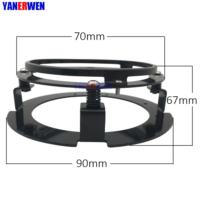 Кронштейн для мотоцикла 5 3/4 дюйма кронштейн фары 75 Круглый Монтажный кольцевые