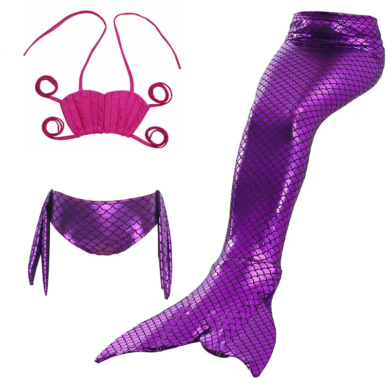 

Mermaid Tail Swimsuit for girls Swimming Bikini Suit Little Mermaid Costume Cosplay Swimwear Kids Children Mermaid Swimsuits