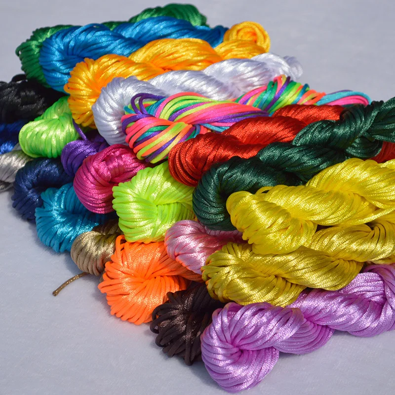 20 м плетеный шнур веревка лента узел сделай сам для одежды браслет подвешивания