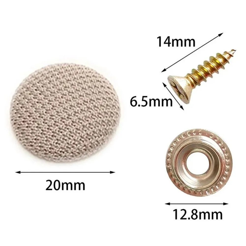 30 шт. универсальные автомобильные пряжки на крышу накладки потолок ткань для