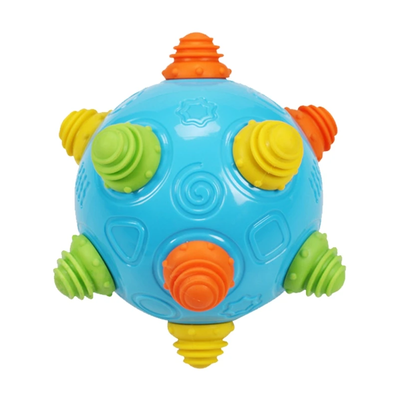 

50LE Kids Bouncing Ball Bright Color Accessories Educational Play with Music Toy Best Gift for Indoor/Outdoor Supplies