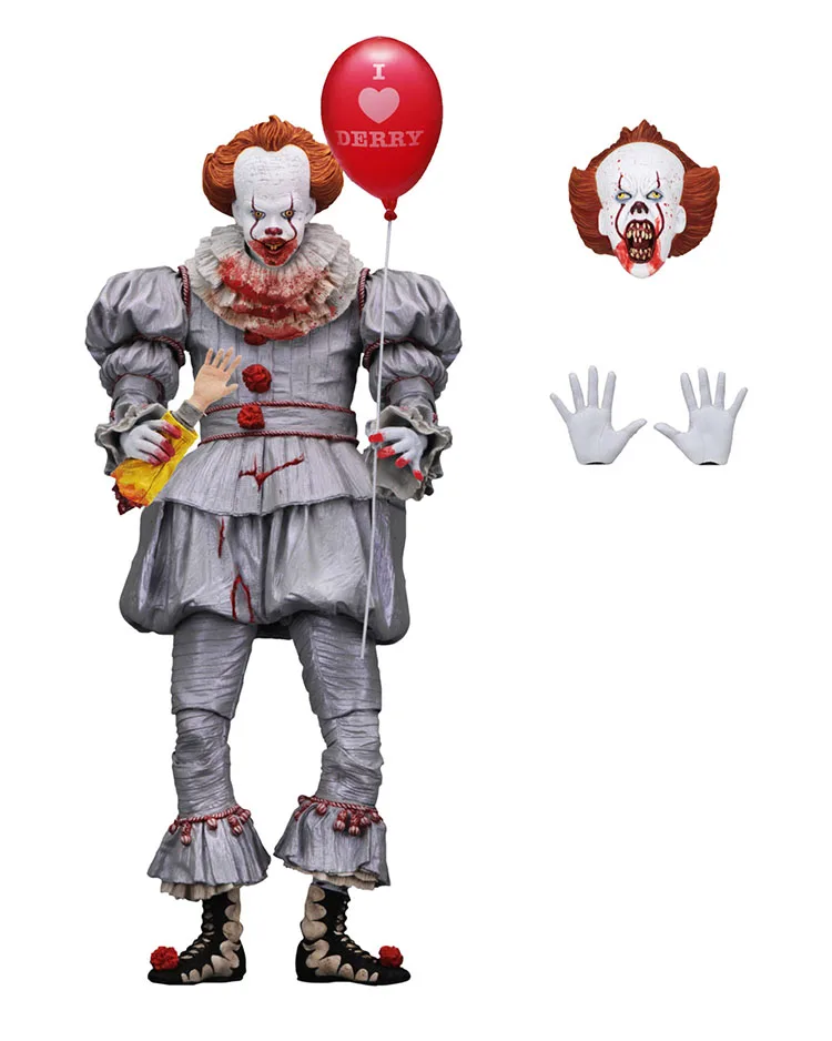 7 дюймов 18 см 4 типа Оригинал NECA Pennywise Joker Stephen King's It Ultimate фигурка игрушка кукла