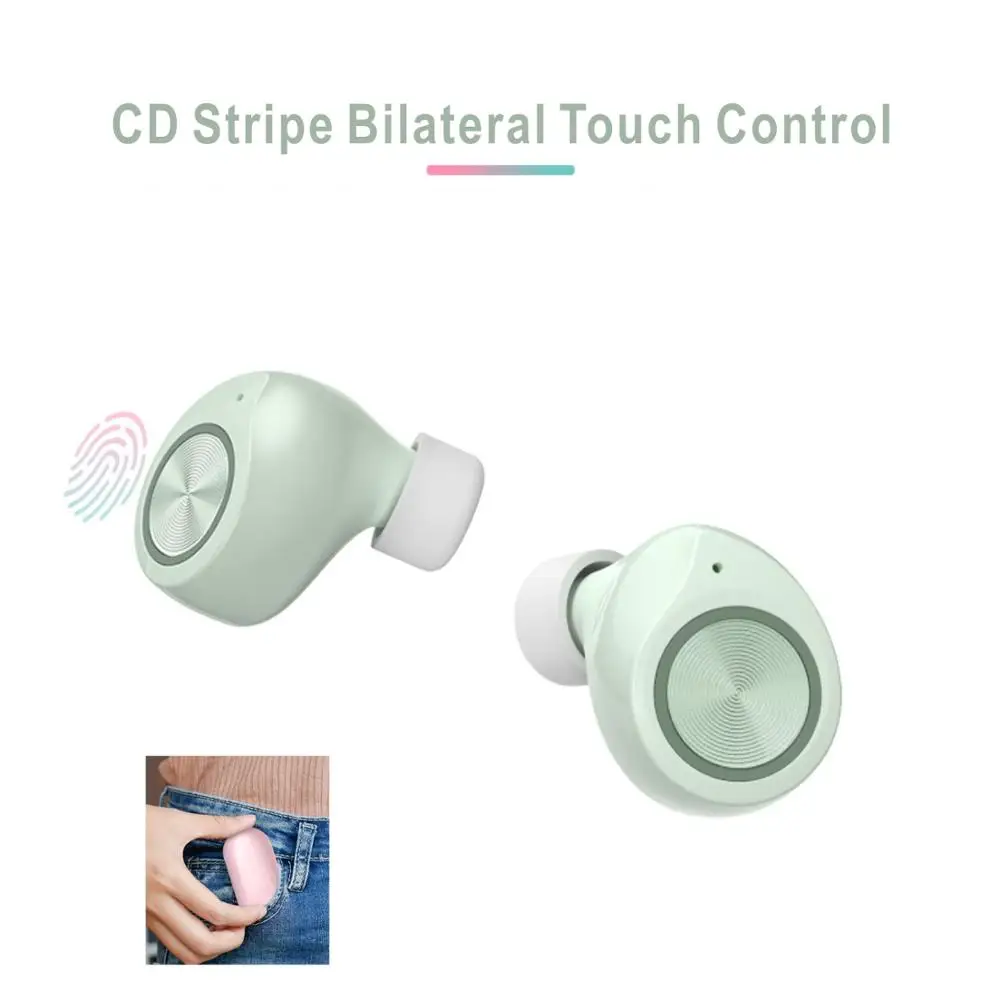HXB Bluetooth 5 0 беспроводные наушники TWS Mini Sport Touch Pod Mic зарядка коробка гарнитура для